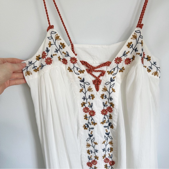 NWT Ethereal Maxi Dress, Renaissance Festival, White spring fairy gown goddess - Picture 6 of 9